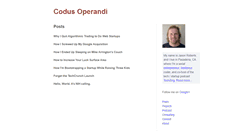 Desktop Screenshot of codusoperandi.com