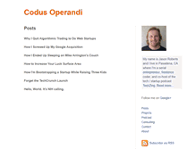 Tablet Screenshot of codusoperandi.com